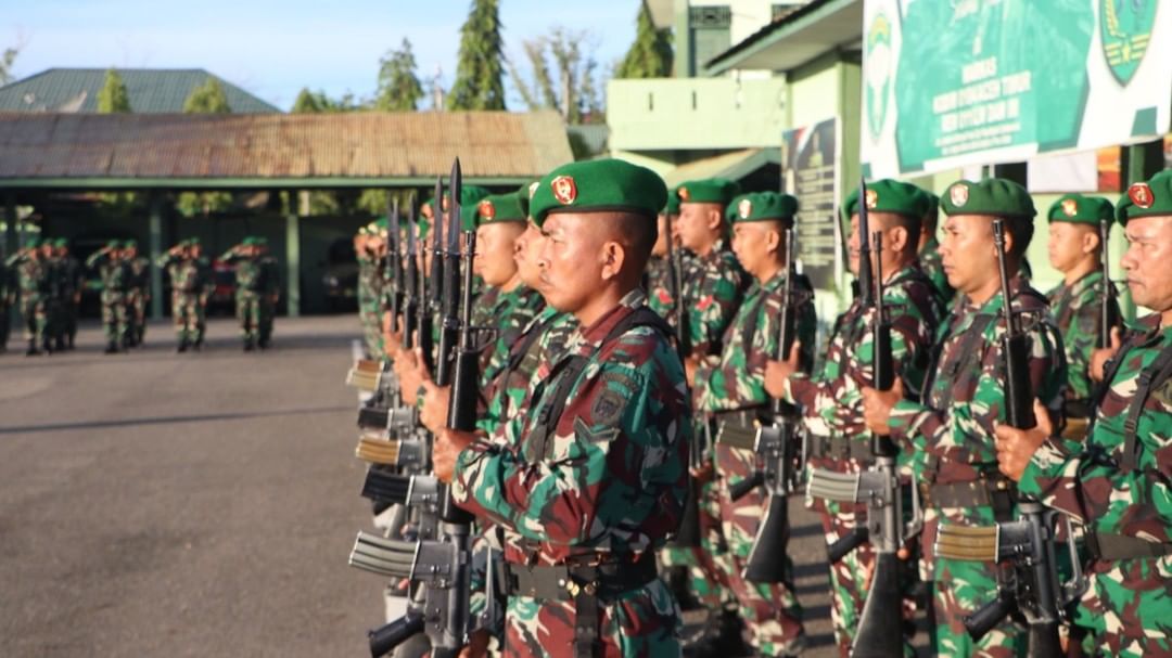 Kodim 0104 Atim Gelar Upacara Bendera Begini Harapannya