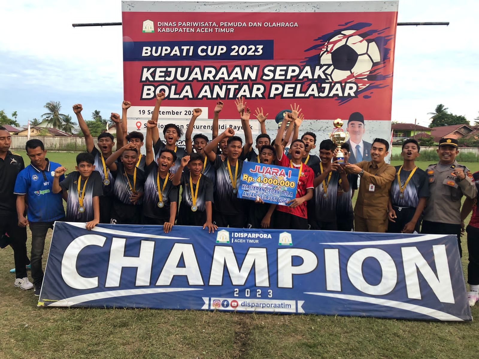 SMAN 1 IDI Juarai Turnamen Antar Pelajar Bupati Cup