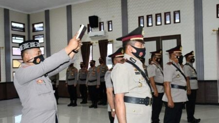 Kapolsek di 3 Wilayah Aceh Timur di Ganti