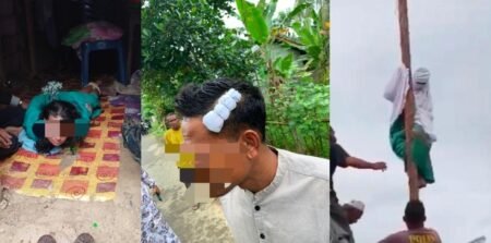 Ibu yang viral Panjat Tiang Listrik di Aceh Bacok Anaknya
