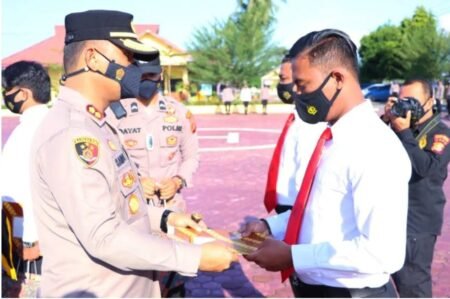 Ungkap Sabu 133 Kg, Sembilan Anggota Polres Aceh Timur Diberi Reward