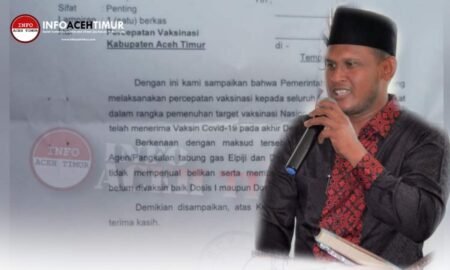 Tidak di Jual Elpiji dan Pupuk Untuk Yang Tidak Vaksin “BUPATI ACEH TIMUR”.