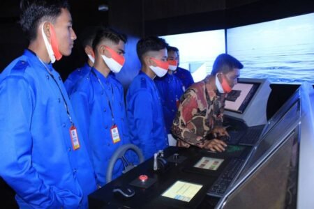 Keterbatasan Alat Praktik Simulator Kapal, SMKN 1 Julok Kunjungi SMKN 6 Lhokseumawe