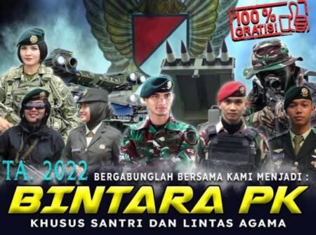 Berikut Persyaratan dan Pendaftaran TNI Jalur Santri dan Lintas Agama Tahun 2022 Telah Dibuka