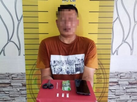 Tim Satgas Ops Antik Seulawah Polres Langsa Amankan Pengedar Sabu