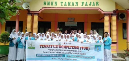 51 Siswa SMKN Taman Fajar mengikuti Uji Sertifikasi Kompetensi