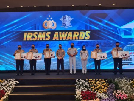 Ditlantas Polda Aceh dapat Penghargaan IRSMS Awards 2022