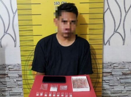 Mahasiswa di Langsa Diringkus Polisi Kedapatan Edarkan 6,5 Gram Sabu