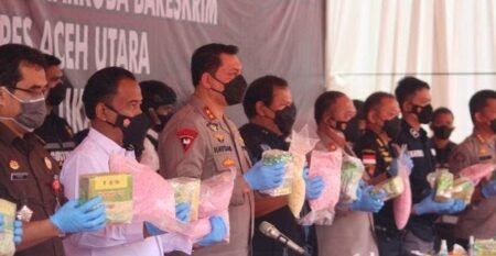Pasok Sabu ke Aceh, 2 Orang Diamankan Serta 189 Kilo Gram Sabu
