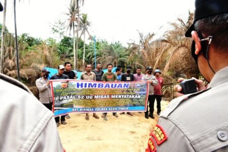 Kasat Binmas Polres Aceh Timur Lakukan Langkah Pre-emtif di Ranto Peureulak Aceh Timur