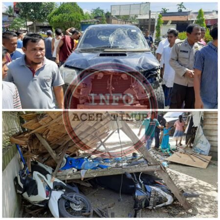 SABER MIKO Pelaku Tabrak Lari di Pante Bidari Berhasil di Bekuk Oleh Warga