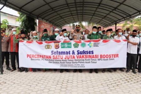 Targetkan 1 Juta Suntikan Vaksinasi Booster Bersama Kemenag dan PBNU, Polri