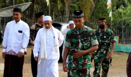 Bakti Sosial Kodim 0104/Atim Santuni Anak Yatim di Peudawa Aceh Timur