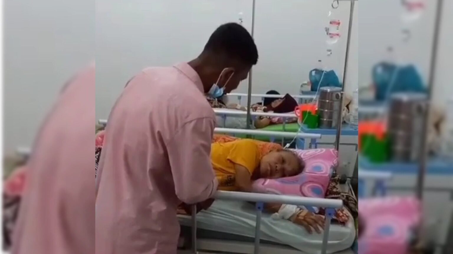 Ibunda Alm.Ishak Daud Sakit di Zubir Mahmud