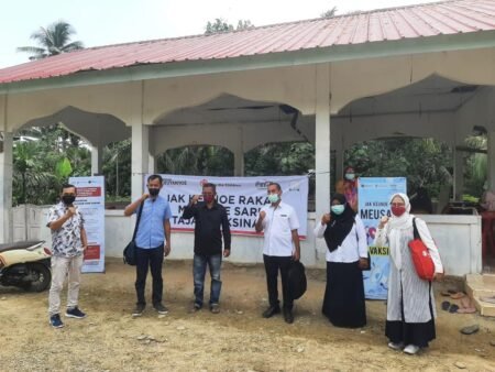 Bantu Percepatan Vaksinasi Covid 19 di Aceh Timur, Yayasan Geutanyoe Siapkan Konseling dan Ruang Ramah Anak