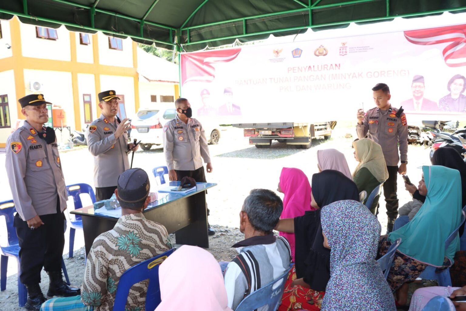 Penambahan Penerima BLT Minyak Goreng Kembali di Cairkan Melalui Polres Aceh Timur