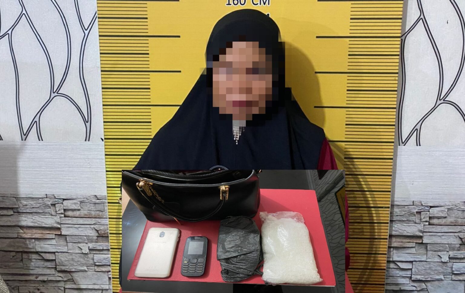 IRT asal Aceh Timur Ditangkap Polres Langsa Bawa 360 Gram Sabu