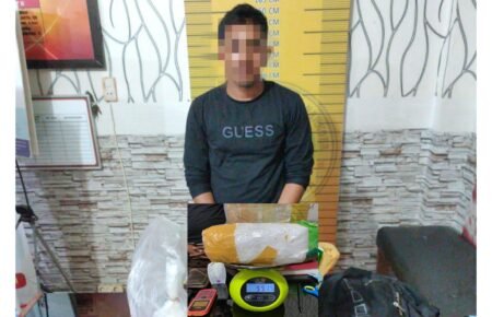 Pria asal Aceh Utara Kedapatan Bawa 1,7 Kilo Sabu Ditangkap Polres Langsa