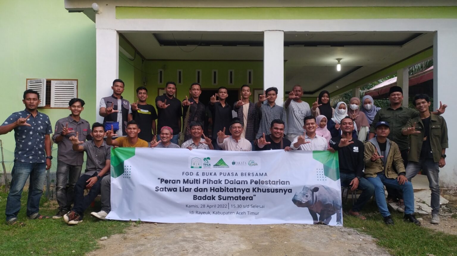 Pemuda Peduli Lingkungan dan Satwa Liar Aceh Timur Adakan Acara Focus Group Discussion (FGD) & Buka Puasa Bersama