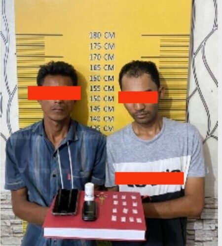 Dua Angen Boh Reutoh di Tangkap Tim Unit Opsnal Sat Resnarkoba Polres Langsa