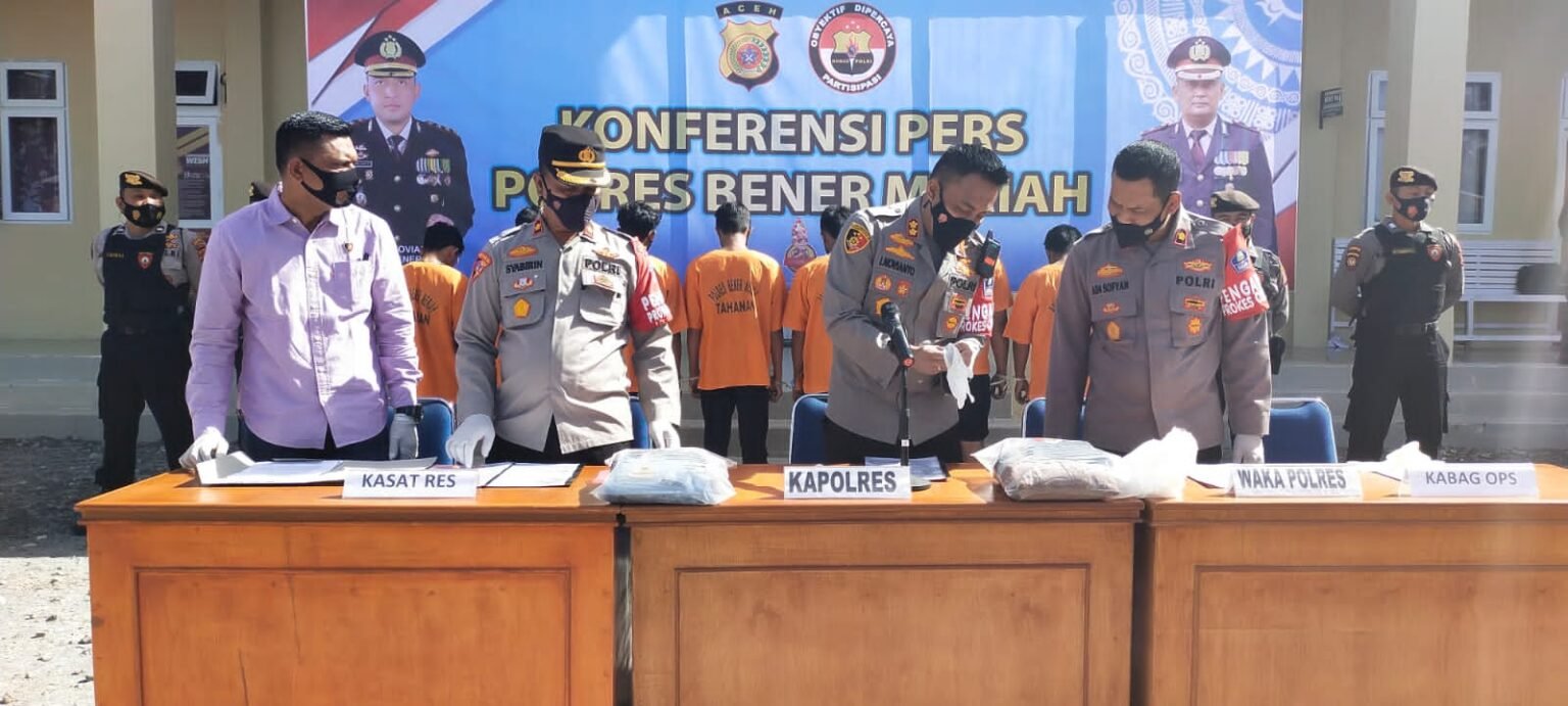 Disekap Tiga Hari, 8 Pemuda Sengklek 2 Gadis Dibawah Umur di Bener Meriah