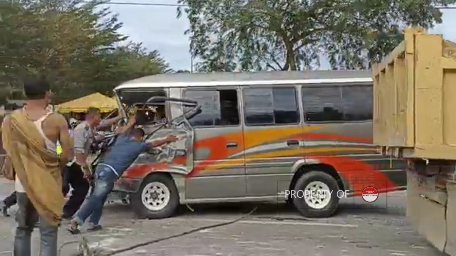 Moto Jumbo Sarat Penumpang Tabrak Truk Sampah di Aceh Timur, 6 Orang Terluka