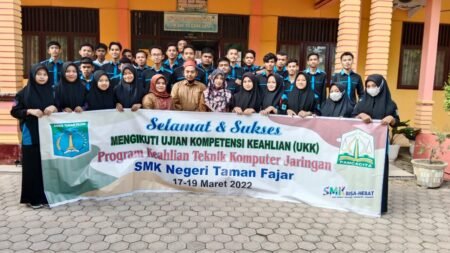 SMKN Taman Fajar Gelar Uji Kompetensi Keahlian Mandiri