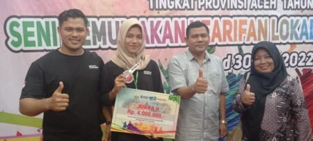 Siswi SMKN Taman Fajar Aceh Timur Raih Juara 2 FLS2N Tingkat Provinsi Tahun 2022
