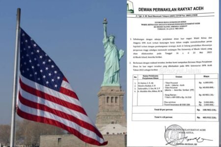 Warung Kopi Jadi Hangat Pembicaraan Kunker DPRA Ke Amerika Akan Habiskan Rp400 Juta