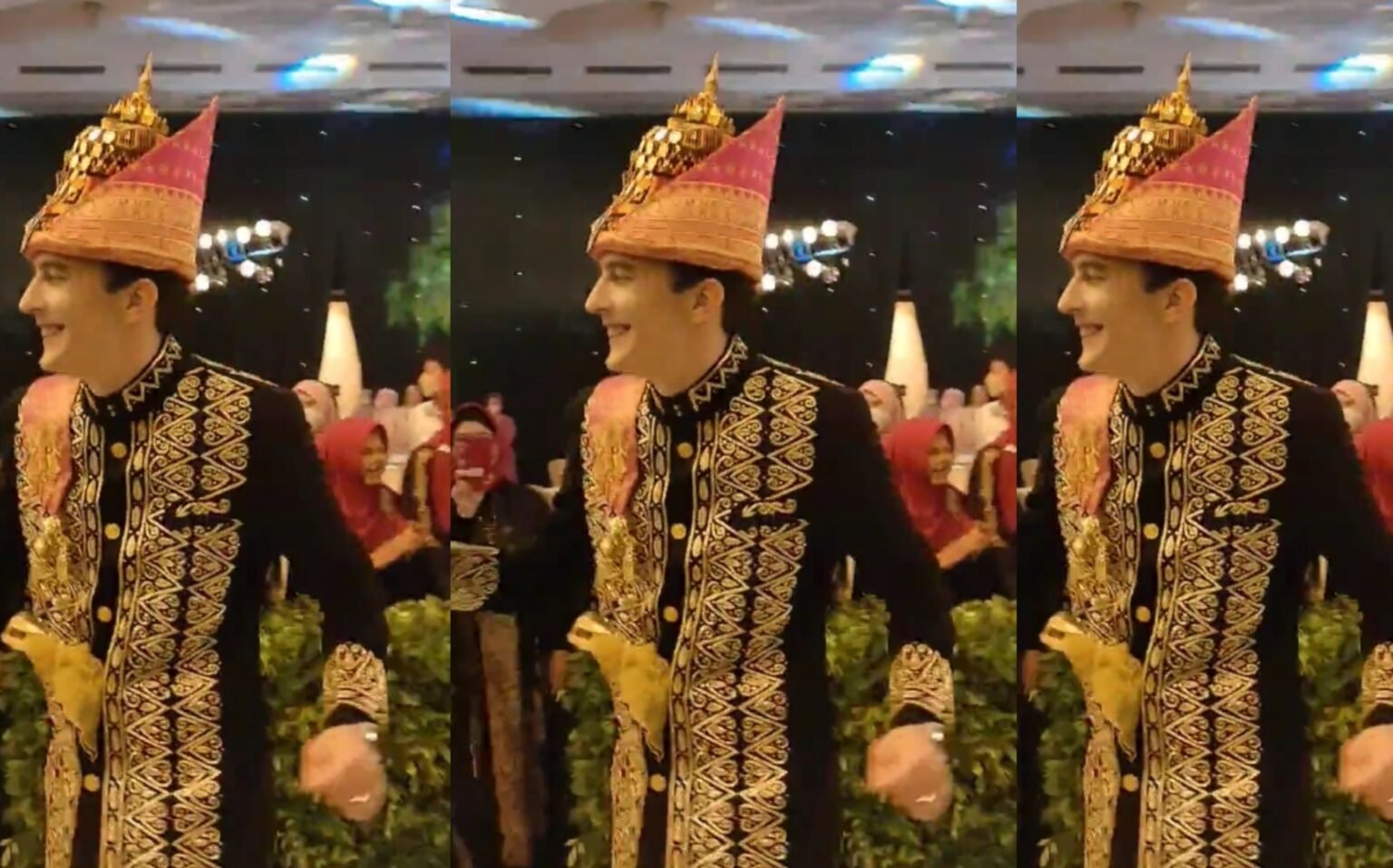 Viral! Pria Resepsi Pernikahan Adat Aceh, Netizen: Mirip Marquez