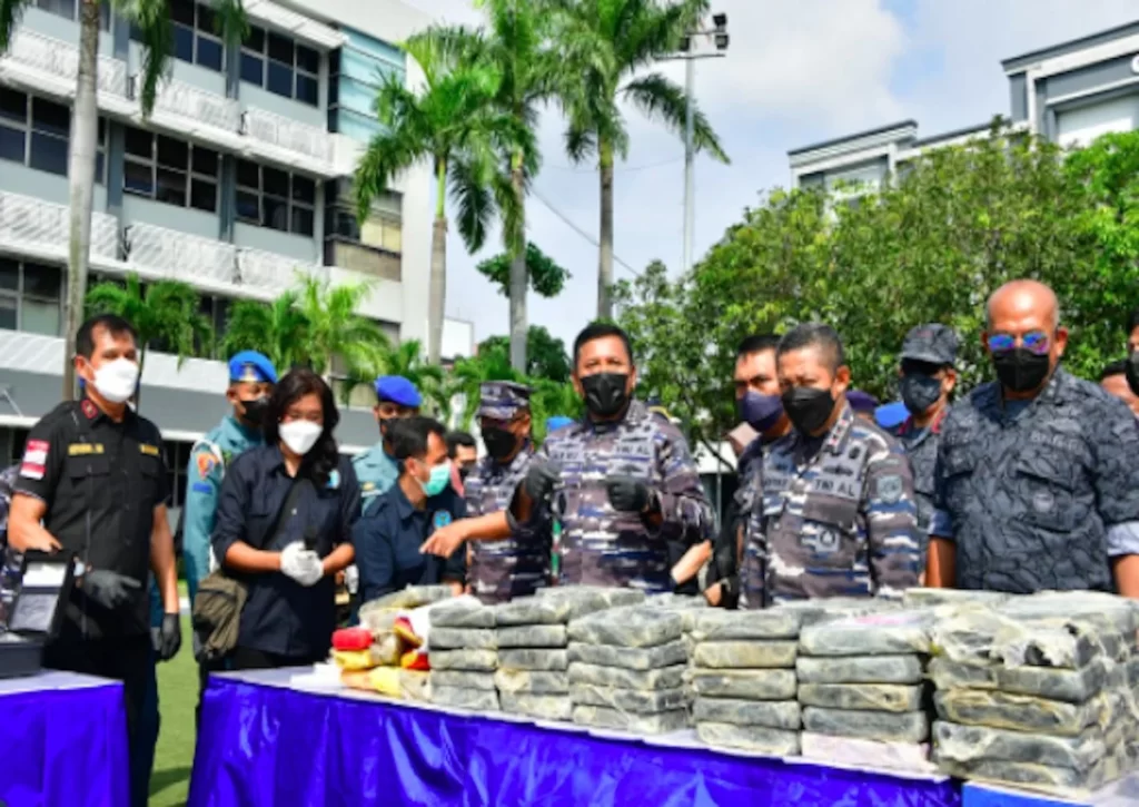 Sebanyak 179 Kilo Kokain Senilai Rp1,25 Trilliun Digagalkan TNI AL