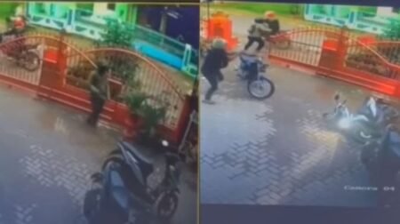 Gagal Curi Motor, Pelaku dan Korban Ini Malah Sama-sama Kaget Lari, Netizen: Kayak Film Warkop