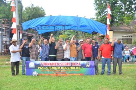 Forum Keuchik Rantoe Peureulak Gelar Turnamen Bola Sepak