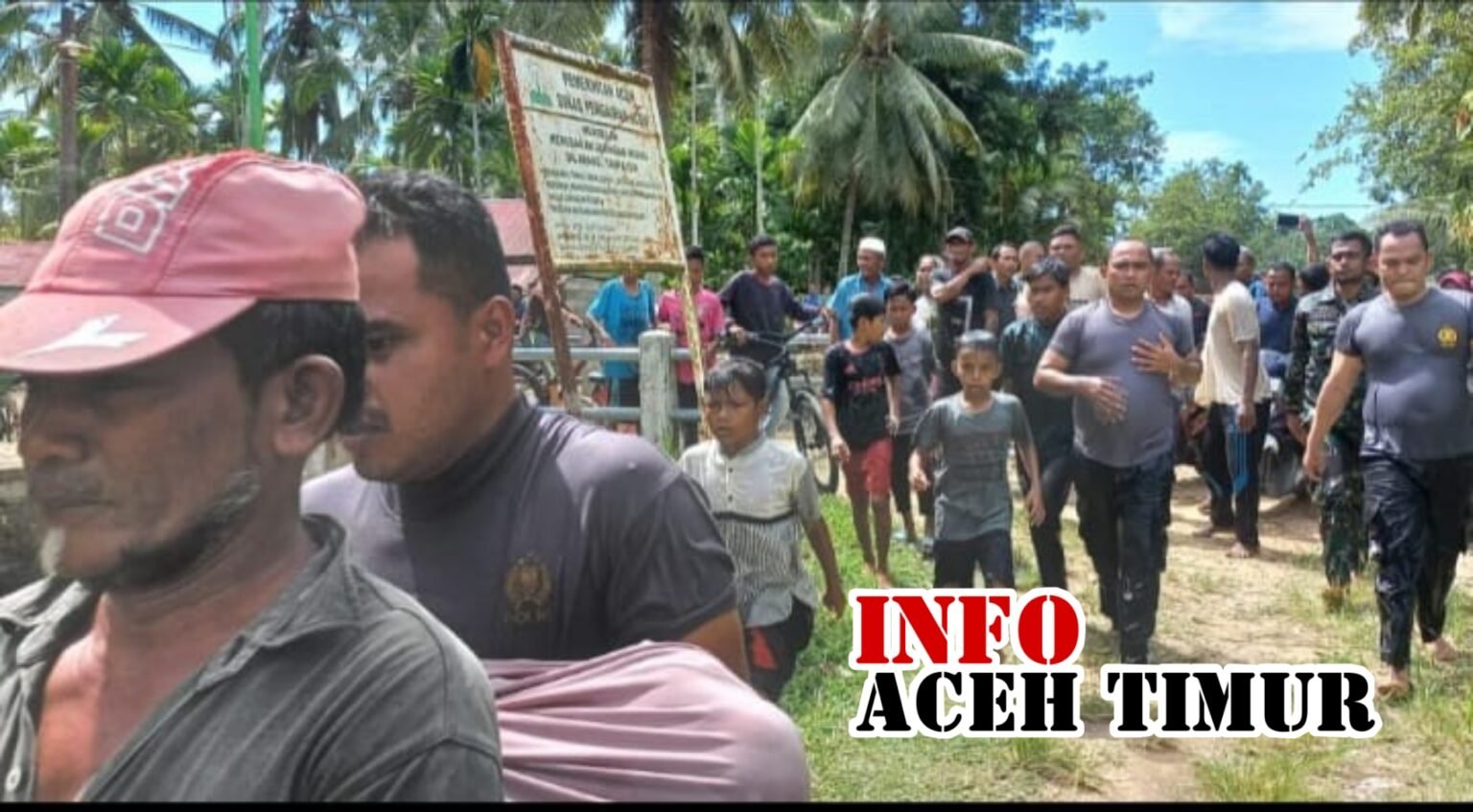 Diduga Terpeleset Bocah Ditemukan Meninggal di Irigasi Matang Pudeng