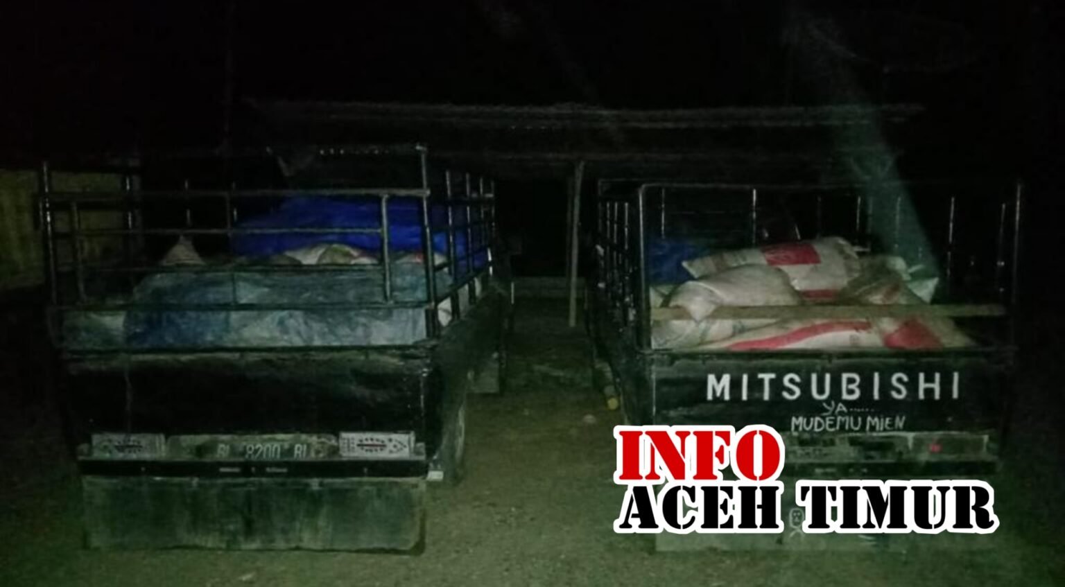 Polisi Amankan 4 Ton Getah Pinus Tanpa Izin yang Hendak Dijual ke Medan di Wilayah Aceh Timur