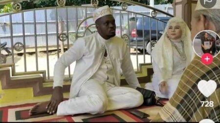 Viral, Gadis Idi Rayeuk Nikah Ulang dengan Pria Asal Afrika di Rumah Ulama Aceh