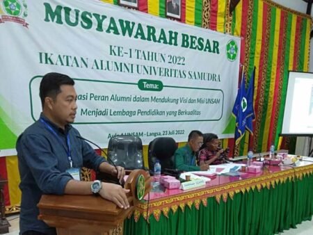 Firman Dandy Terpilih Ketua IKA Unsam Periode 2022-2026