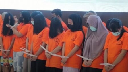 9 Wanita Cantik Ditangkap Polisi karena Terlibat Sindikat Judi Slot