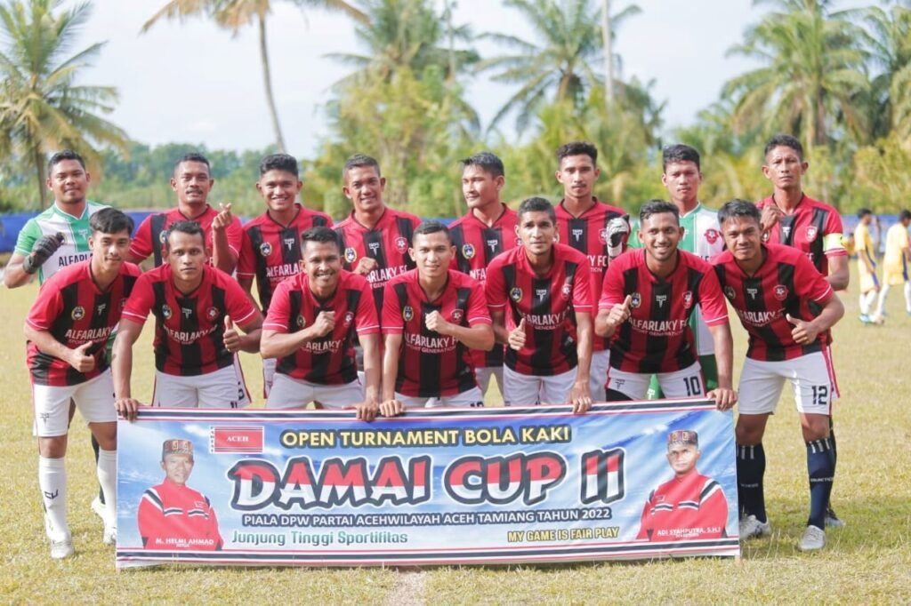 Bungkam Persikab 4-1, Al-Farlaky FC Lolos ke Babak Semi Final di Tamiang