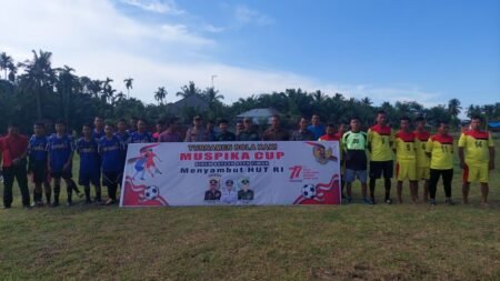 Ahirnya Turnamen Bola Kaki Muspika Cup Birem Bayeun Dimulai