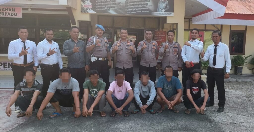 Polisi Tangkap Tujuh Pelaku Pungutan Liar di Hutan Mangrove Kuala Langsa