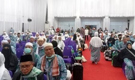 208 Jamaah Haji Asal Aceh Utara Tiba di Aceh