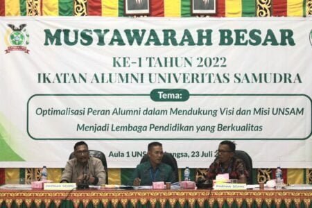 Musyawarah Besar Periode 1 Ikatan Alumni (IKA) Unsam Langsa telah Selesai