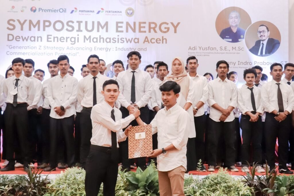 Pelantikan dan Symposium Dewan Energi Mahasiswa Aceh. Andrey: Untuk Memastikan Ketepatan Tatakelola dan Pemanfaatan Energi
