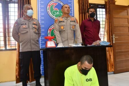 Satresnarkoba Polres Aceh Timur Amankan Seorang Sopir Bawa Sabu