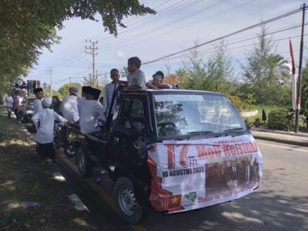 Pawai Peringatan 17 Tahun Damai Aceh. Masri : Pemerintah Harus Membenahi Pendidikan, Kesehatan, Dan Perekonomian