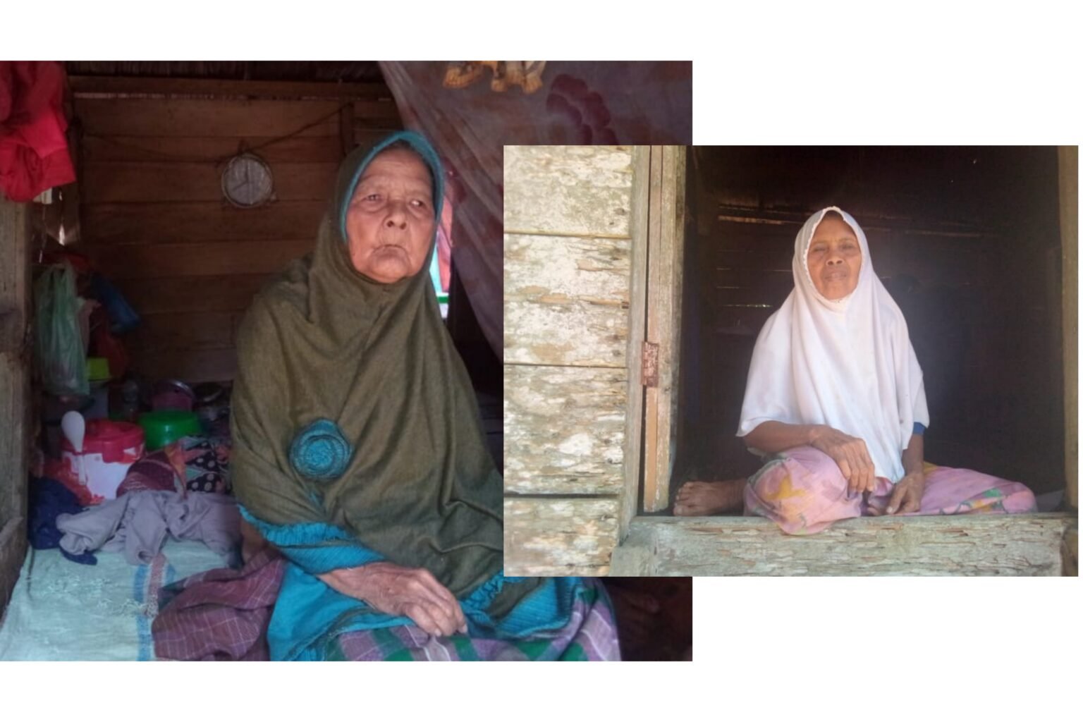 Dua Janda Tempati Rumah Tak Layak Huni di Aceh Timur, Geusyik Kami Tak Ada Angggaran