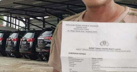 Diduga Gelapkan Mobil, Mantan Adik Ipar di Laporkan Ke Polres Aceh Timur