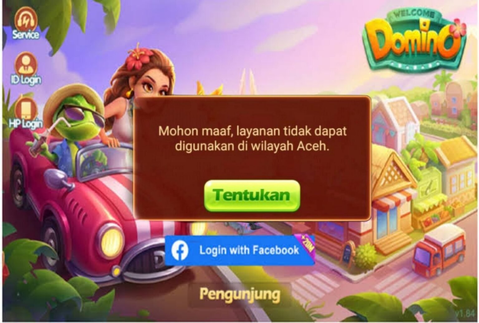 Viral, Aplikasi Higgs Domino Tak Bisa Beroperasi Lagi di Aceh