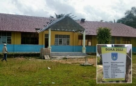 Lama Tak Beroperasi, SD Negeri 2 Kebun Baru Langsa Disulap Jadi SMP Negeri 14